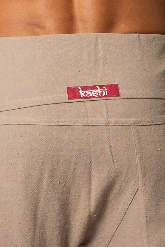 Kashi 3/4 Brushed Cotton Fishermans Pants White