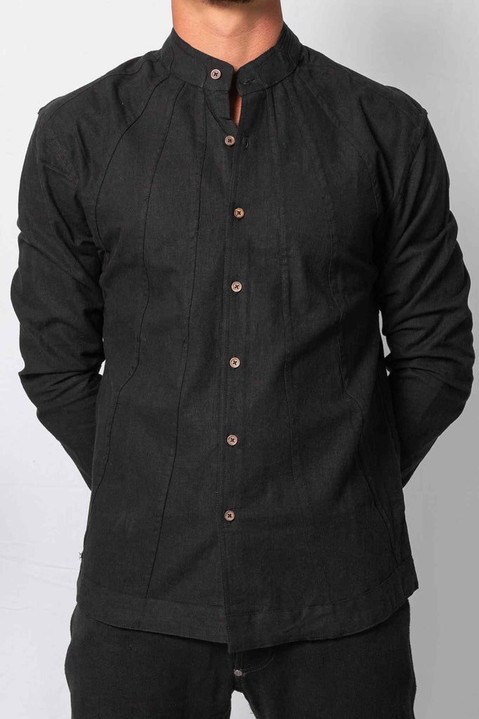 Kashi Surya Long Sleeve Shirt Black