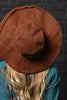 Kashi Bangalow Sun Hat Hand Woven Hemp Russet
