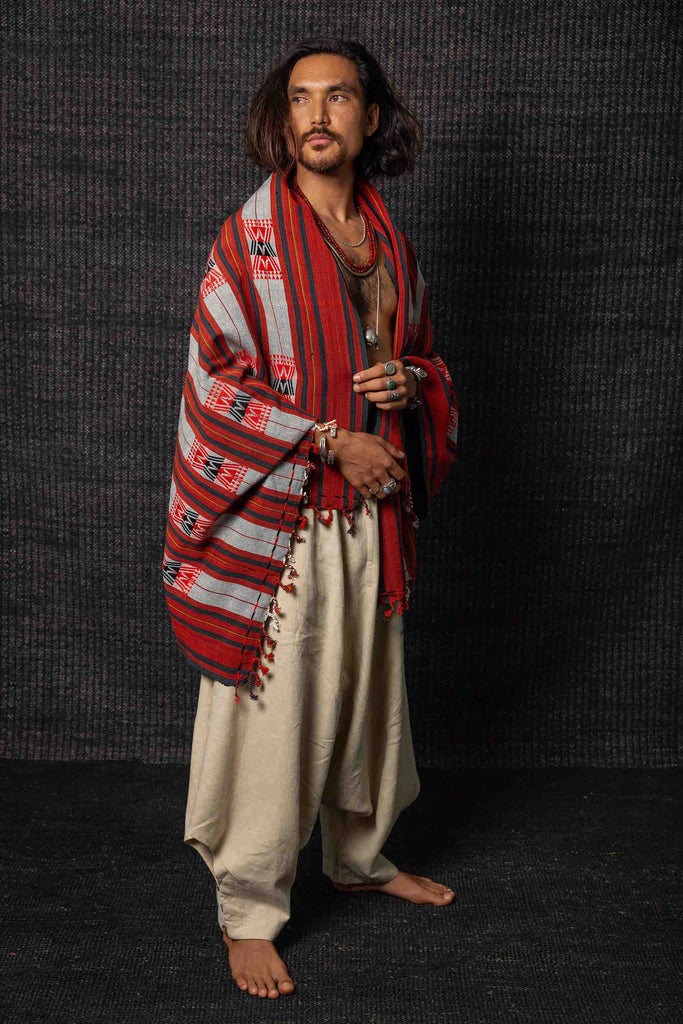 Naga Blanket & Shawl Prism Red