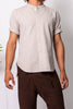 Kashi Mythology shirt organis cotton and hemp light grey