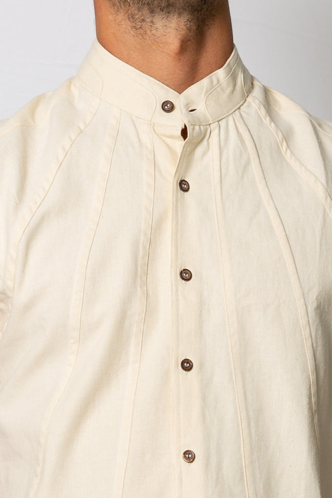 Surya Sleeveless Sun Shirt Hemp Cotton Natural