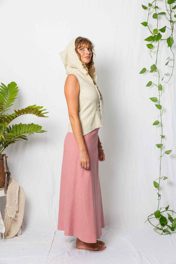 Sattva Wrap Skirt Dusty Pink