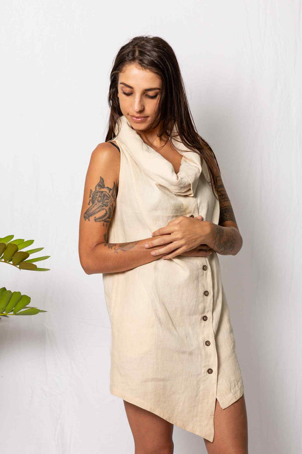 Kashi Vivartana Hemp Top & Dress Natural