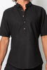 Kashi Samadhi Short Sleeve Shirt Black