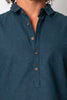Kashi Samadhi Short Sleeve Shirt Persian Blue
