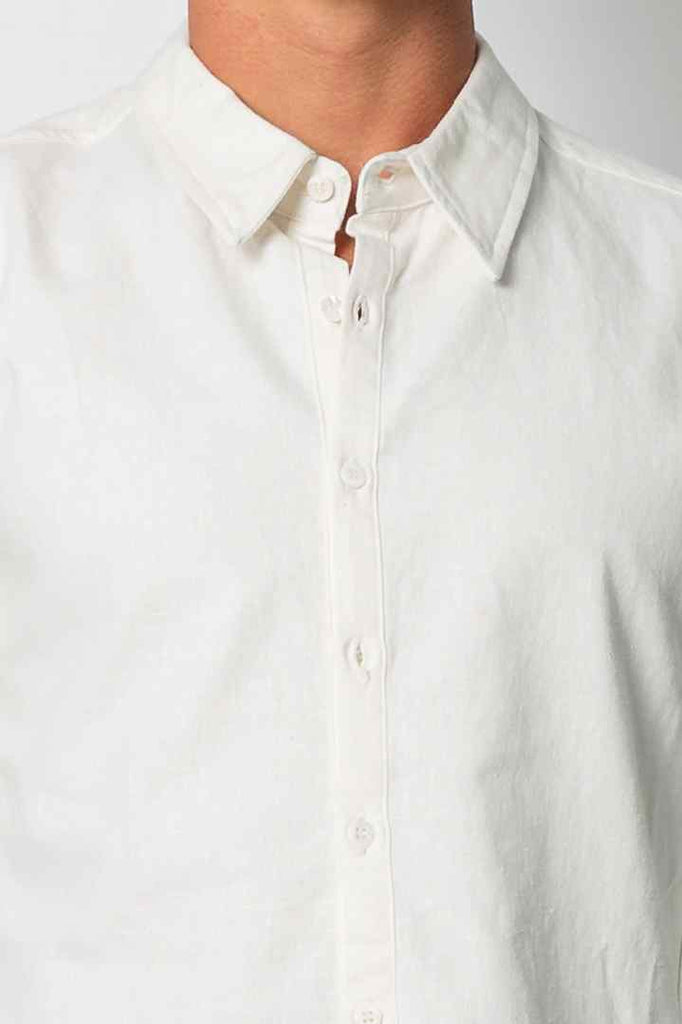 Kashi Rahma Slim Fit Shirt White