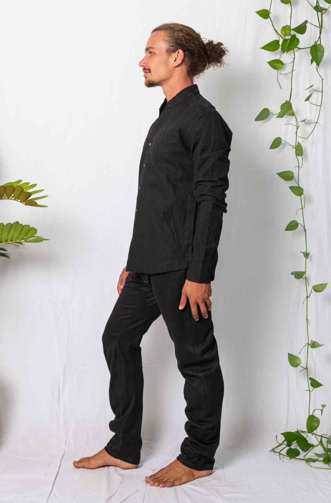 Kashi Surya Long Sleeve Shirt Black