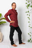 Kashi Bello Dress Shirt Red Rose