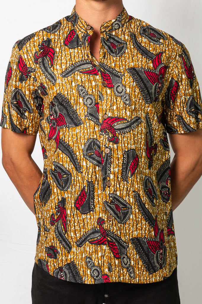 Island Vibez Shirt Inca Batik Garuda Kashi