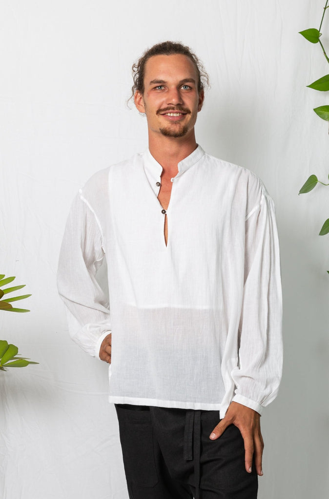 The Kashi Pirate Shirt White