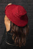 Kashi Bangalow Sun Hat Hand Woven Hemp Red