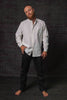 Kashi Hemp Cotton Dharma Long Sleeve Shirt White