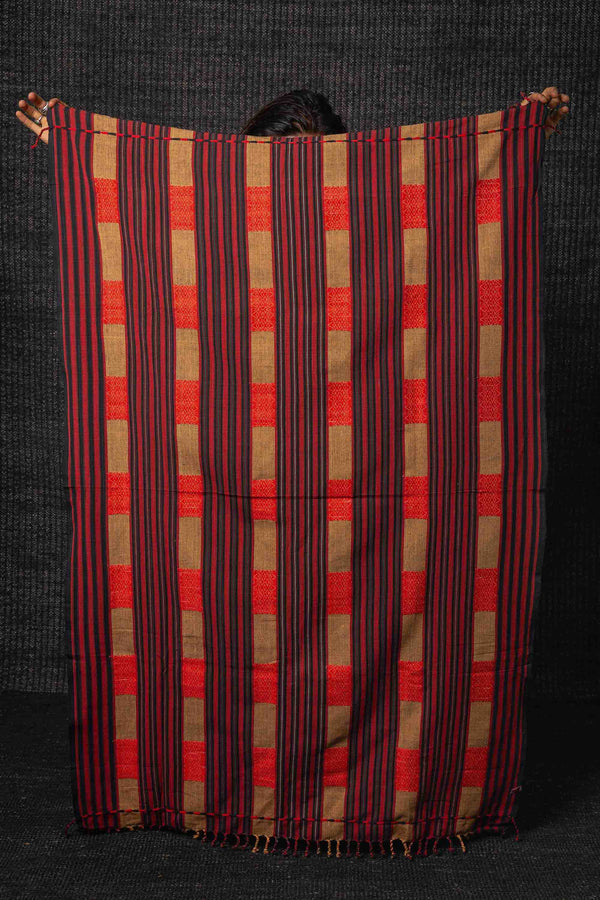 Kashi Naga Blanket & Shawl Pin Stripe