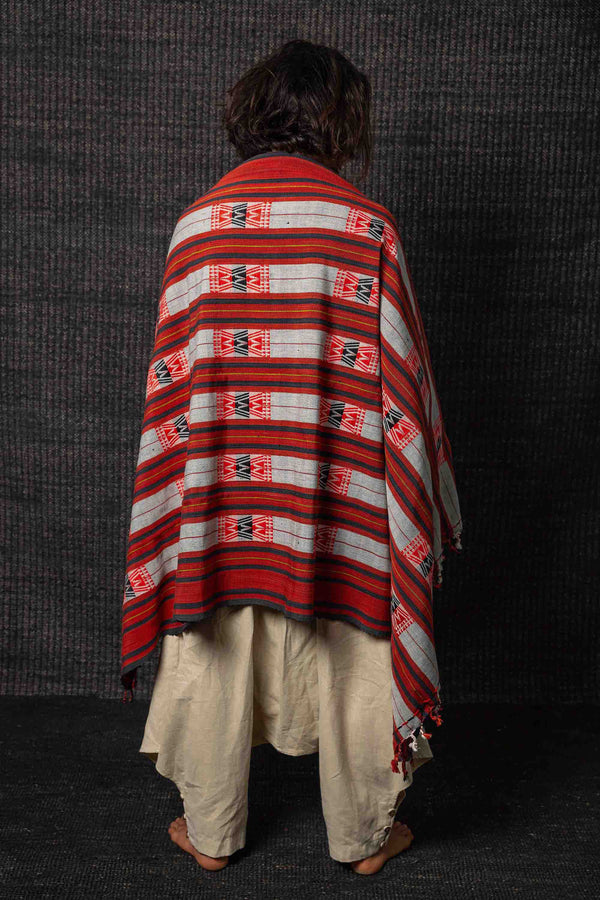 Naga Blanket & Shawl Prism Red