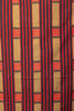 Naga Blanket & Shawl Red & Black Stripe