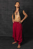 Kashi Hemp Harem Pant Burma Red