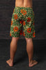 Kashi Cotton Island Vibe Shorts Batik Flower Orange