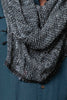 Kashi Loose Weave Cotton Scarf Dark Slate