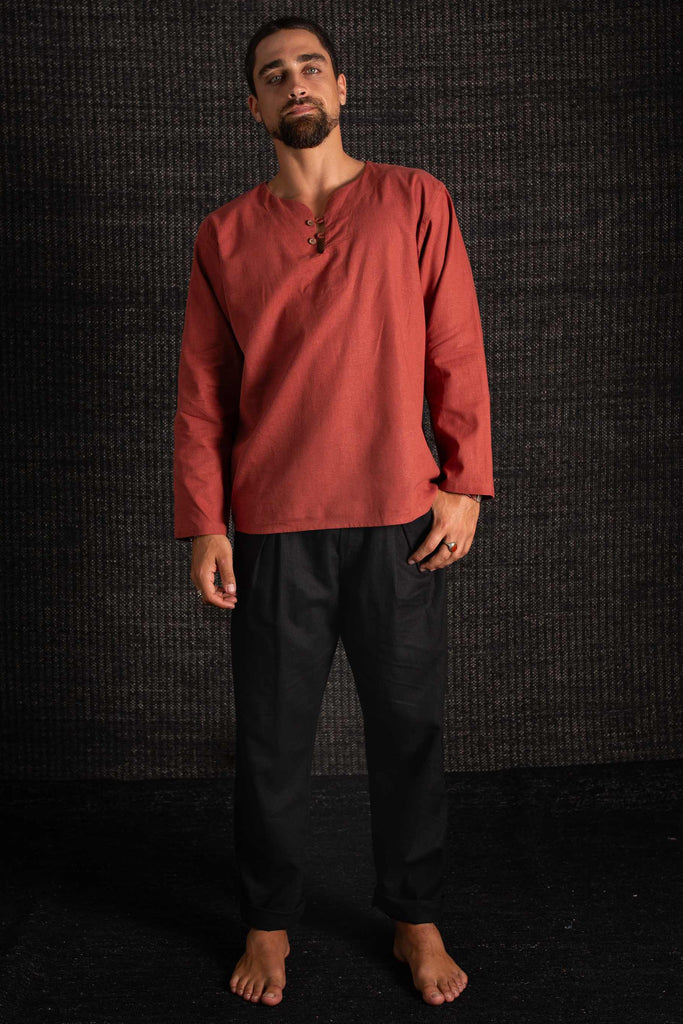 The Arjun Shirt Ochre