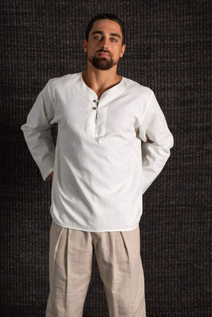 The Arjun Shirt White