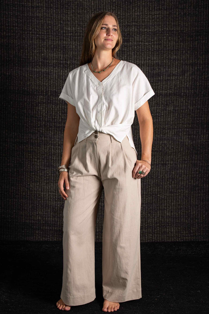 The Kavita Pant Bone