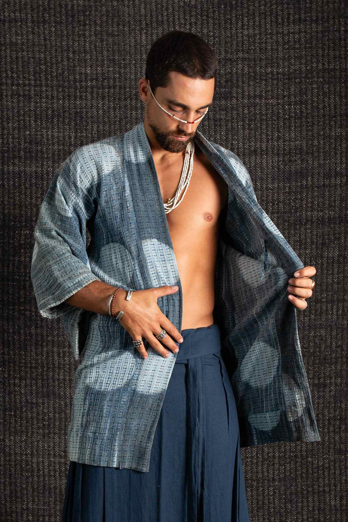 Moon Stitch Kimono