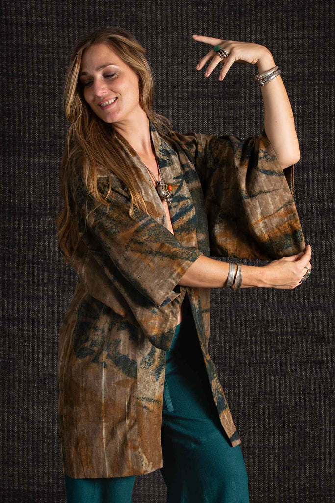 Shadow & Earth Kimono