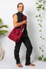 Kashi Weekend Messenger Bag Dark red