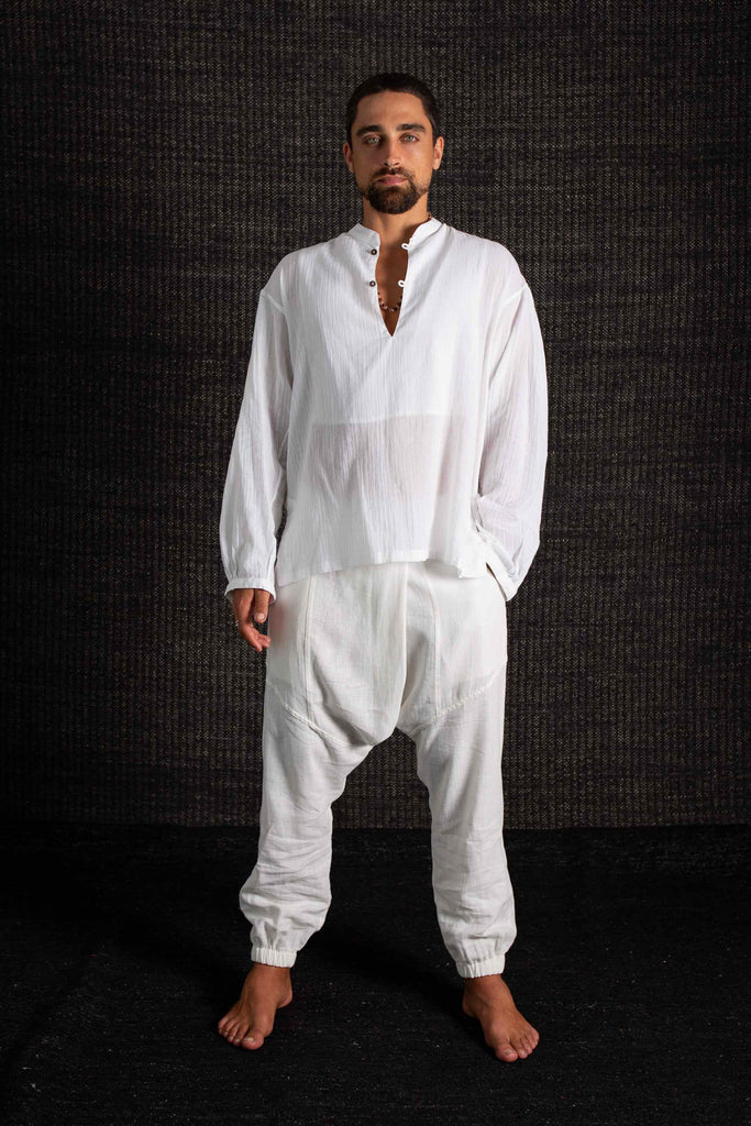 The Kashi Pirate Shirt White