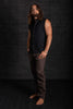 Lightweight Surya Sleeveless Shirt Black