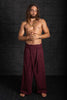 Wategos Organic Cotton & Hemp Fishermans Pants Royal Maroon