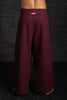 Wategos Organic Cotton & Hemp Fishermans Pants Royal Maroon