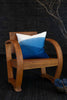 Indigo Dip Dyed Cushion - Calm