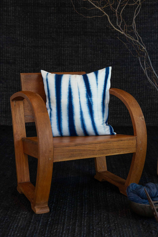 Indigo Shibori Cushion - Pinnacle