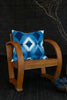 Indigo Shibori Cushion - Diamond