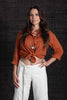 Kashi Samsara Cotton Shirt Ochre