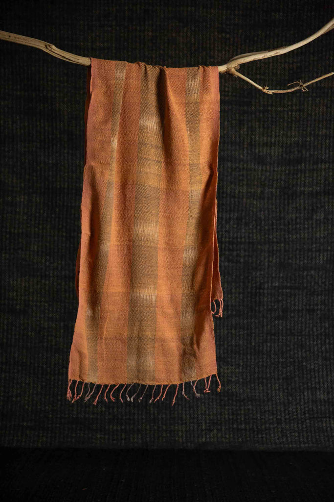 Cotton Scarf Desert Stripe