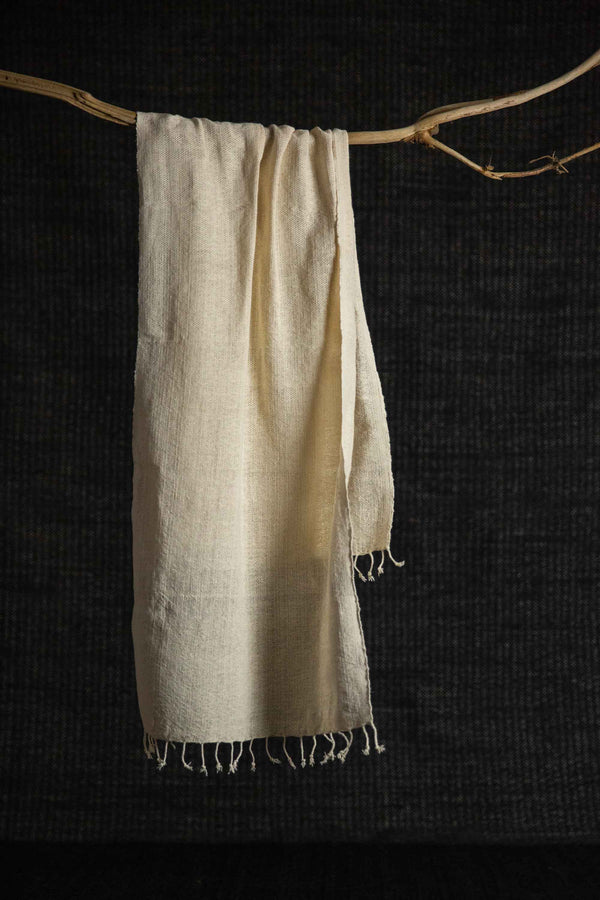 Cotton Scarf Off White