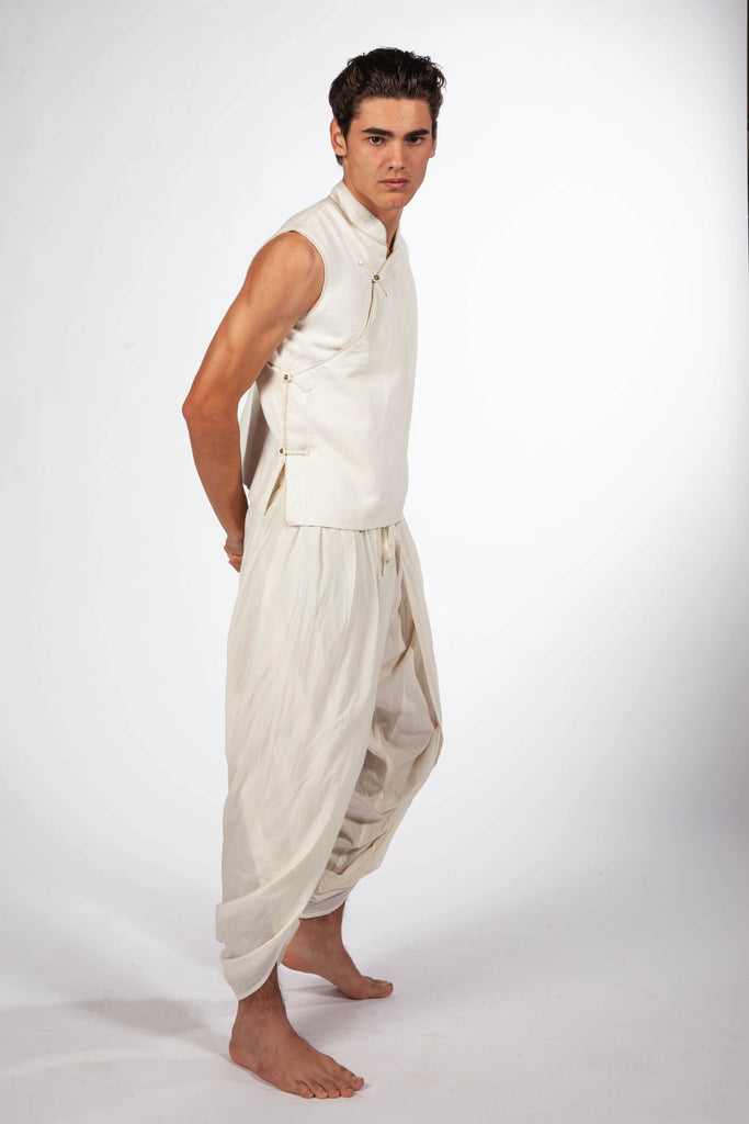 Kashi Dhotti Pants White
