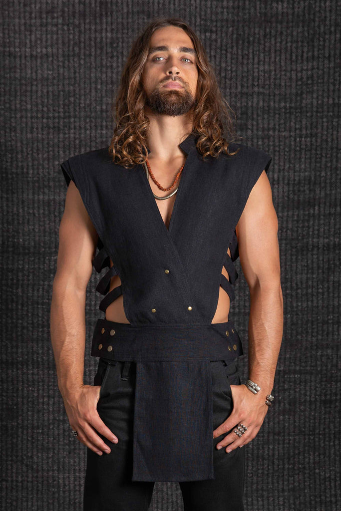 The Kashi Combat Vest Black