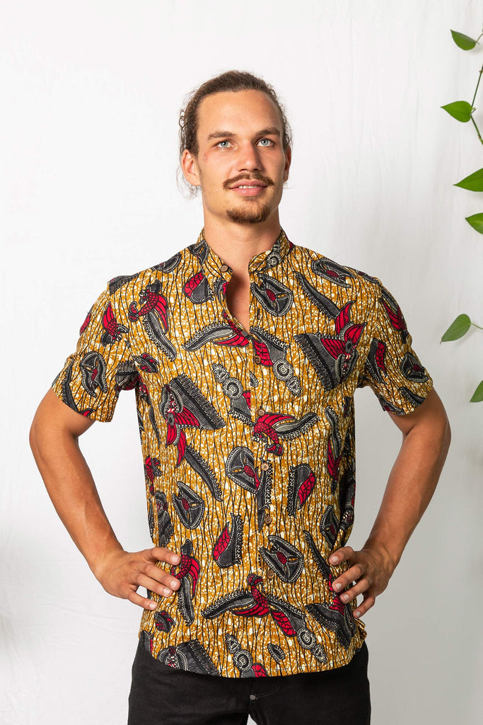 kashi island vibe shirt batik garuda