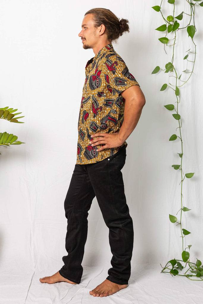 kashi island vibe shirt batik garuda
